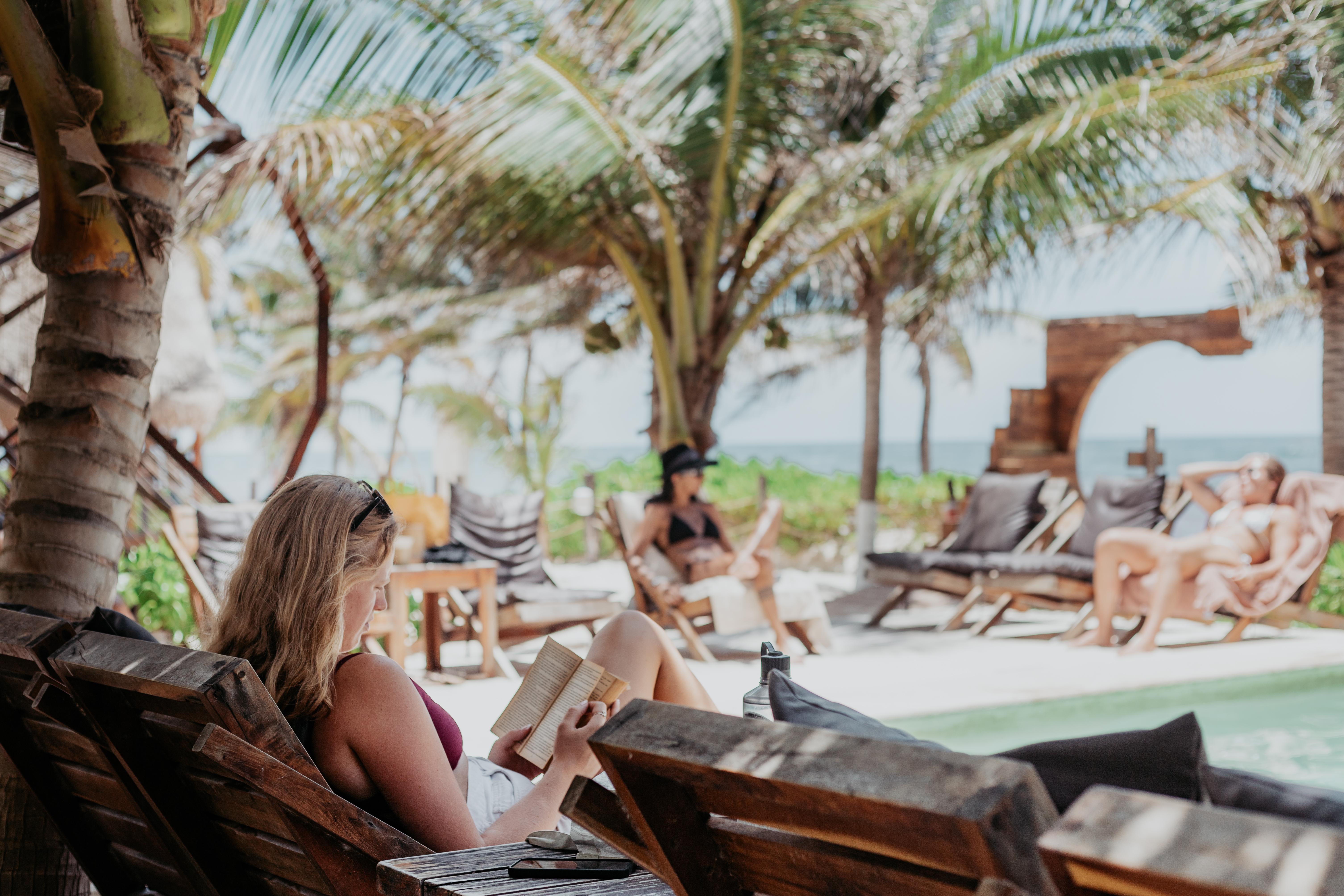 Hotel Cabanas Los Lirios Tulum Bagian luar foto